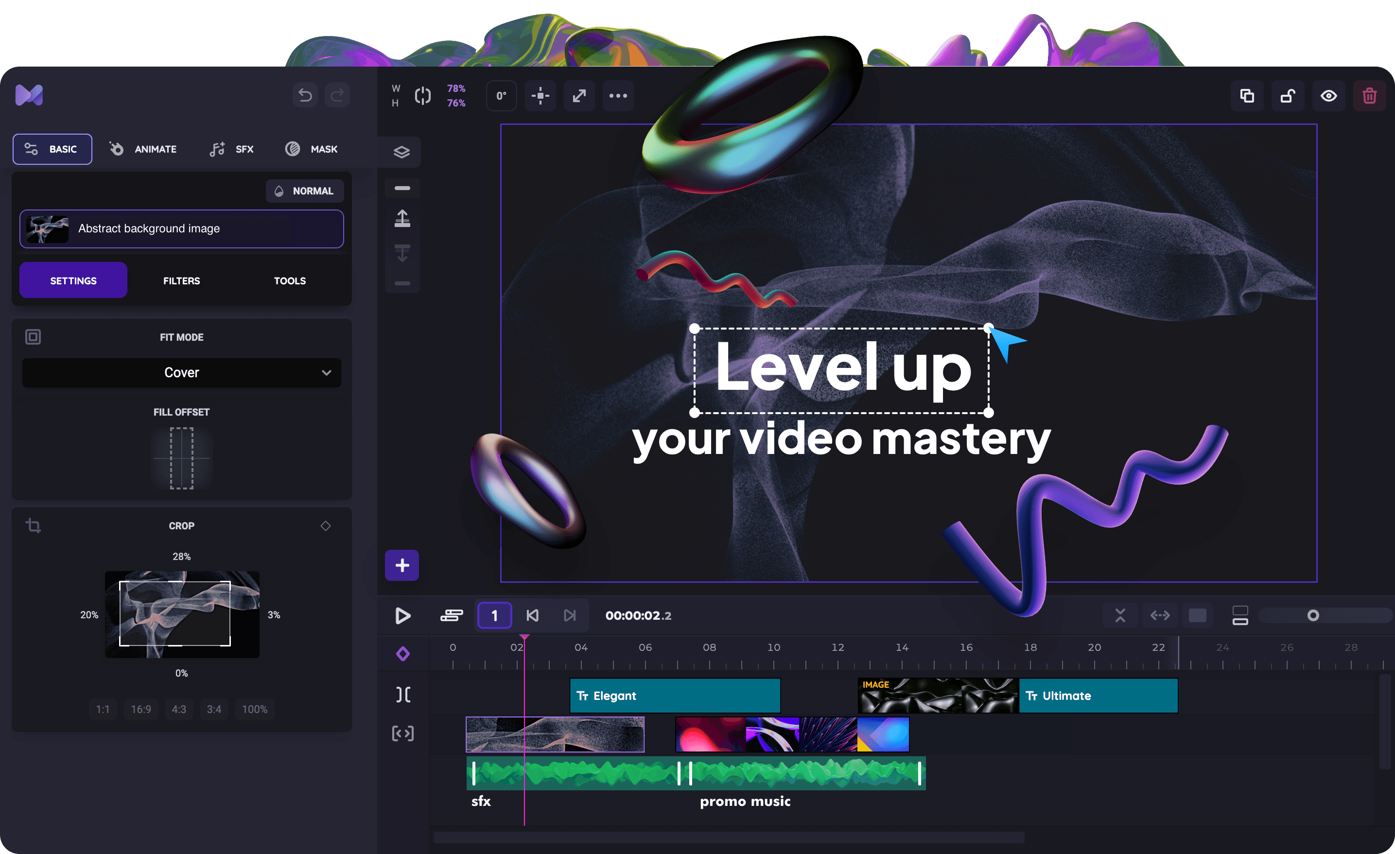 Video Editor App Screenshot